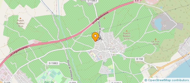 localisation de l'entreprise MONSIEUR NICOLAS AUBERT  LOUPIAN