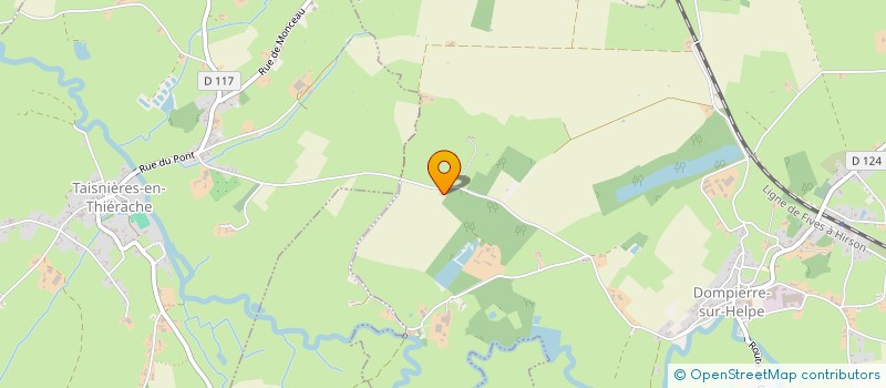 localisation de l'entreprise MONSIEUR NICOLAS AUBERT  MARBAIX