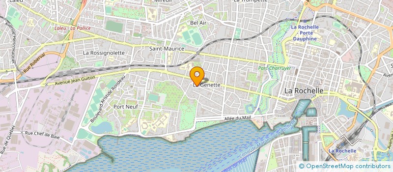 localisation de l'entreprise MONSIEUR NICOLAS AUBINEAU  LA ROCHELLE