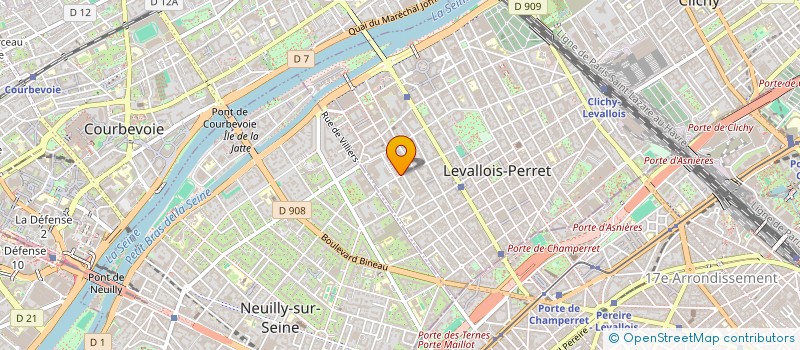 localisation de l'entreprise MONSIEUR NICOLAS AUBRUN à LEVALLOIS-PERRET