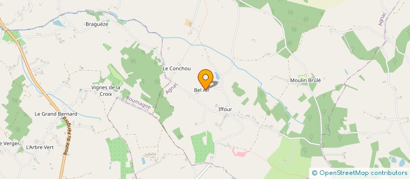 localisation de l'entreprise MONSIEUR NICOLAS AUCHE  AGNAC