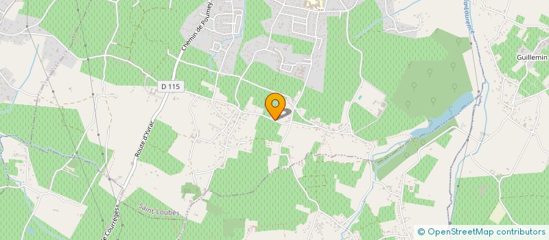 localisation de l'entreprise MONSIEUR NICOLAS AUDINETTE  SAINT-LOUBES