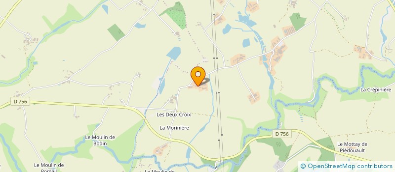 localisation de l'entreprise MONSIEUR NICOLAS AUGEREAU à BEAUPREAU-EN-MAUGES