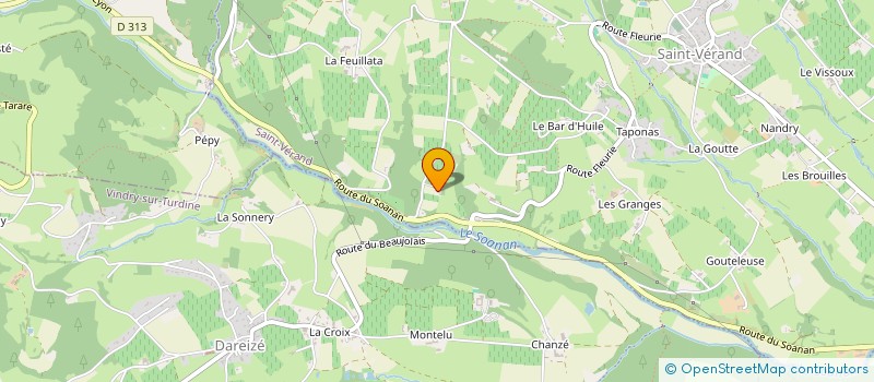 localisation de l'entreprise MONSIEUR NICOLAS AULAS  SAINT-VERAND