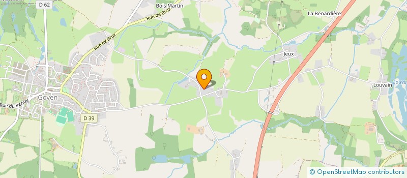 localisation de l'entreprise MONSIEUR NICOLAS AULNETTE  GUICHEN