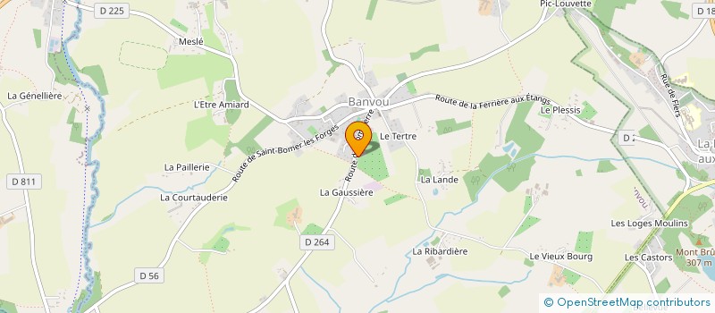 localisation de l'entreprise MONSIEUR NICOLAS AUMONT à BANVOU