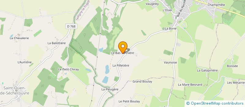 localisation de l'entreprise MONSIEUR NICOLAS AUNIS à SOLIGNY-LA-TRAPPE