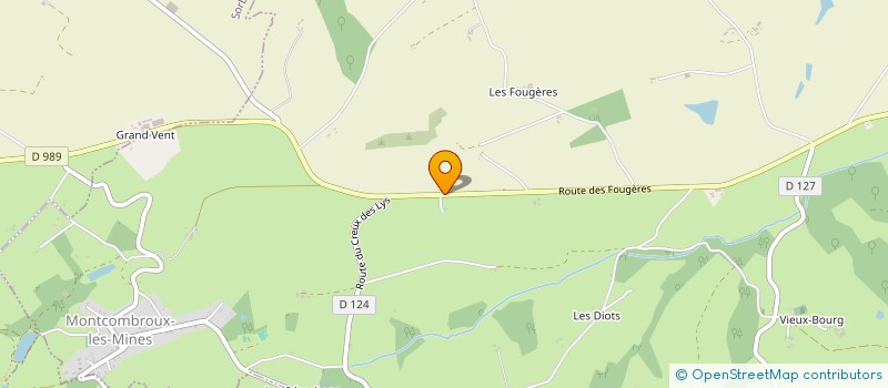 localisation de l'entreprise MONSIEUR NICOLAS AUNOS  MONTCOMBROUX-LES-MINES