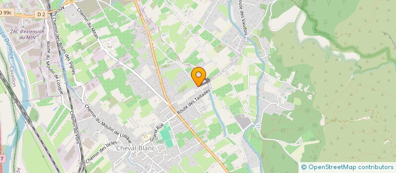 localisation de l'entreprise MONSIEUR NICOLAS AURRAN  CHEVAL-BLANC