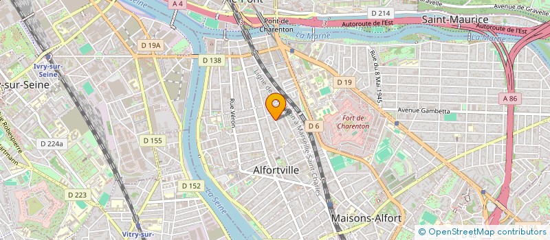 localisation de l'entreprise MONSIEUR NICOLAS AUSTRUY à ALFORTVILLE