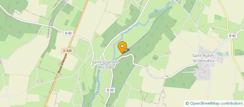 localisation de l'entreprise MONSIEUR NICOLAS AVICE  TREIS-SANTS-EN-OUCHE