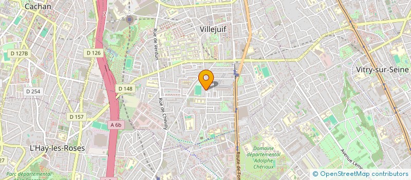 localisation de l'entreprise MONSIEUR NICOLAS AYAS  VILLEJUIF