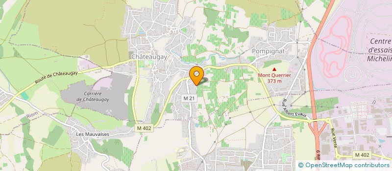 localisation de l'entreprise MONSIEUR NICOLAS AZNAR  CHATEAUGAY