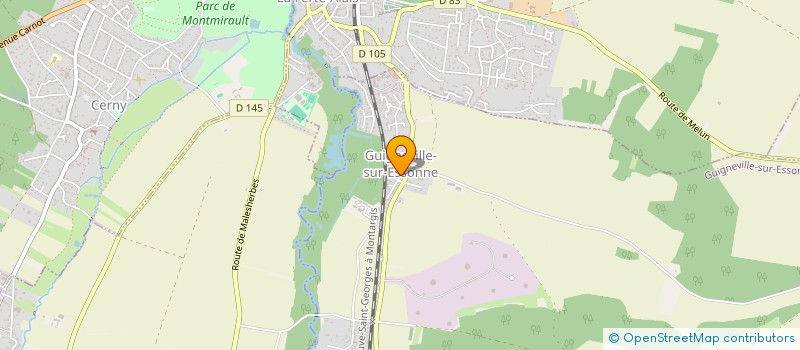 localisation de l'entreprise MONSIEUR NICOLAS BABIN  GUIGNEVILLE-SUR-ESSONNE