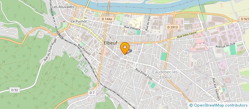 localisation de l'entreprise MONSIEUR NICOLAS BACHELET  CAUDEBEC-LES-ELBEUF