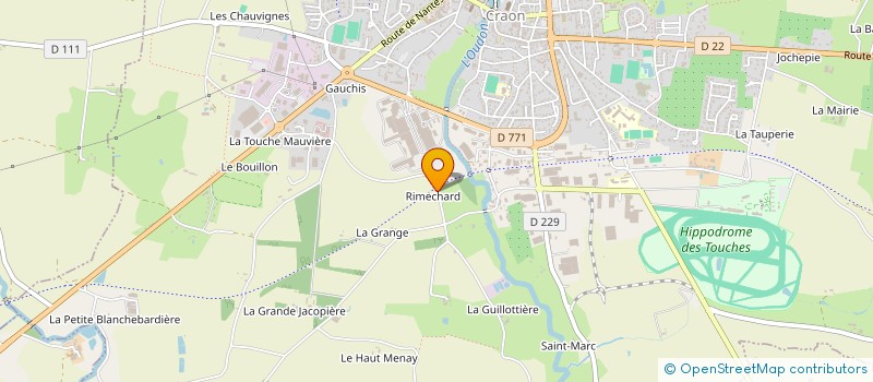 localisation de l'entreprise MONSIEUR NICOLAS BACHELOT  LIVRE LA TOUCHE