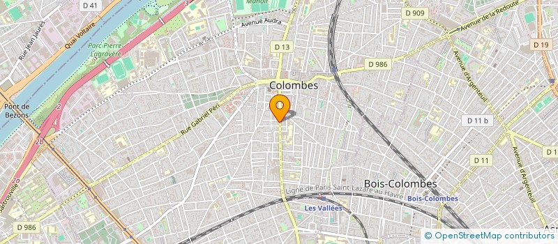 localisation de l'entreprise MONSIEUR NICOLAS BACIOTTI à COLOMBES