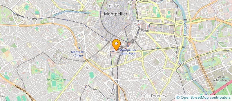 localisation de l'entreprise MONSIEUR NICOLAS BACQUES à MONTPELLIER