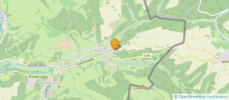 localisation de l'entreprise MONSIEUR NICOLAS BADEN  WALSCHBRONN