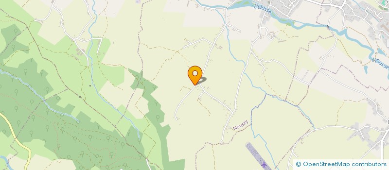 localisation de l'entreprise MONSIEUR NICOLAS BADIE  NOUSTY