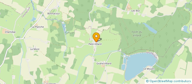 localisation de l'entreprise MONSIEUR NICOLAS BADOUX  LESCHEROUX