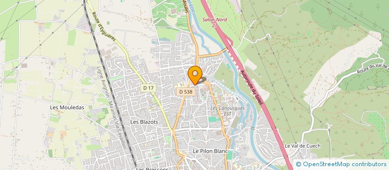 localisation de l'entreprise MONSIEUR NICOLAS BAGNIS  SALON-DE-PROVENCE