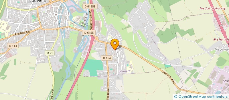 localisation de l'entreprise MONSIEUR NICOLAS BAIL à LOUVIERS