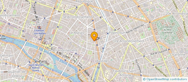 localisation de l'entreprise MONSIEUR NICOLAS BAILLEUL  PARIS