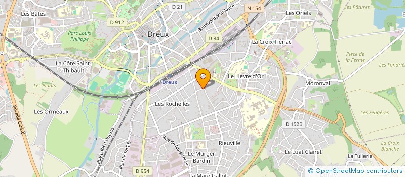 localisation de l'entreprise MONSIEUR NICOLAS BAILLIEUX à DREUX