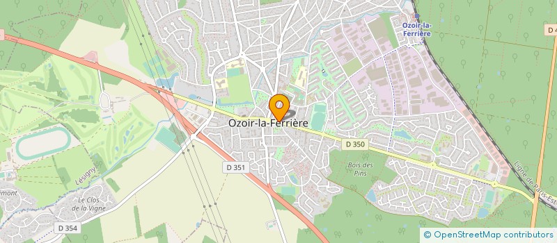 localisation de l'entreprise MONSIEUR NICOLAS BAILLODS  OZOIR-LA-FERRIERE