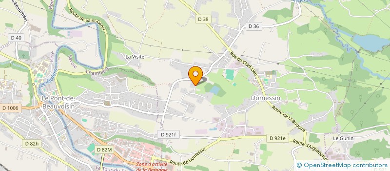 localisation de l'entreprise MONSIEUR NICOLAS BAILLY  DOMESSIN