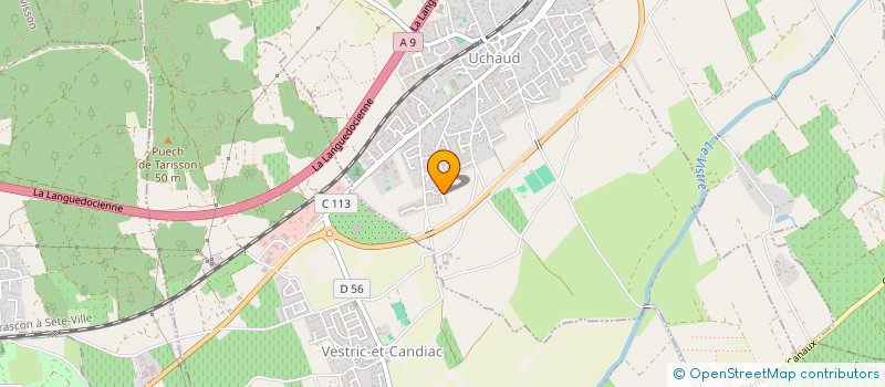 localisation de l'entreprise MONSIEUR NICOLAS BAILLY  LANGLADE