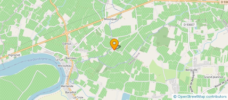 localisation de l'entreprise MONSIEUR NICOLAS BAILLY à SAINT-EMILION