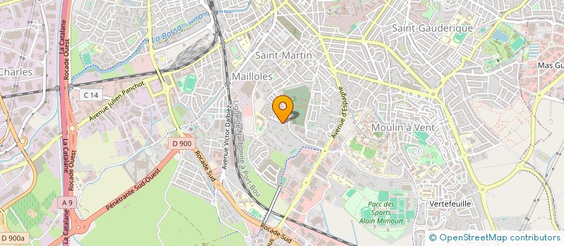 localisation de l'entreprise MONSIEUR NICOLAS BAISSAS  PERPIGNAN