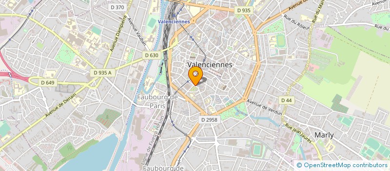 localisation de l'entreprise MONSIEUR NICOLAS BAJCER à VALENCIENNES