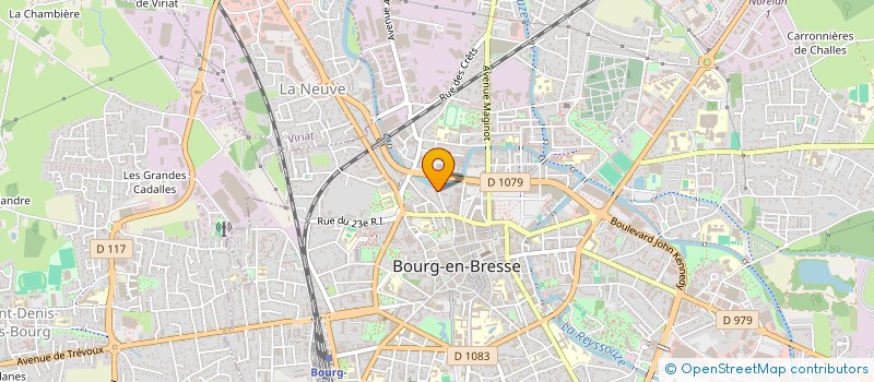 localisation de l'entreprise MONSIEUR NICOLAS BAL  BOURG-EN-BRESSE