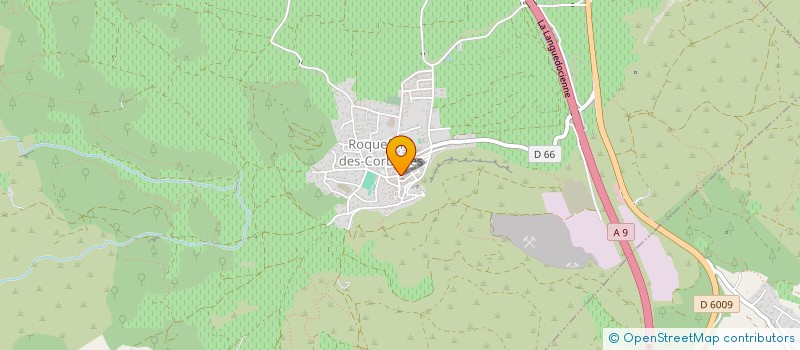 localisation de l'entreprise MONSIEUR NICOLAS BALES  ROQUEFORT-DES-CORBIERES