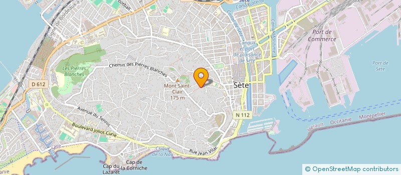 localisation de l'entreprise MONSIEUR NICOLAS BALMA à SETE