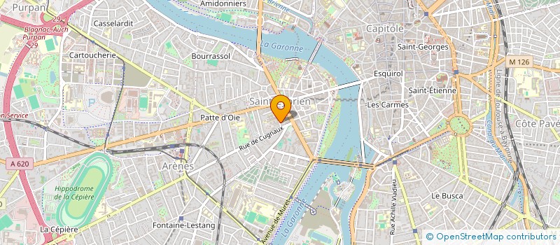 localisation de l'entreprise MONSIEUR NICOLAS BALMA  TOULOUSE