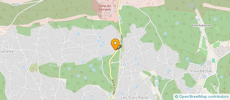 localisation de l'entreprise MONSIEUR NICOLAS BAMEY  NIMES