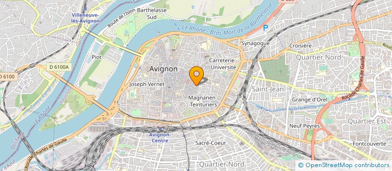 localisation de l'entreprise MONSIEUR NICOLAS BANON  AVIGNON