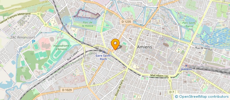 localisation de l'entreprise MONSIEUR NICOLAS BANZA GUERREIRO  AMIENS