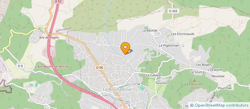 localisation de l'entreprise MONSIEUR NICOLAS BAQUAI  LA BOUILLADISSE