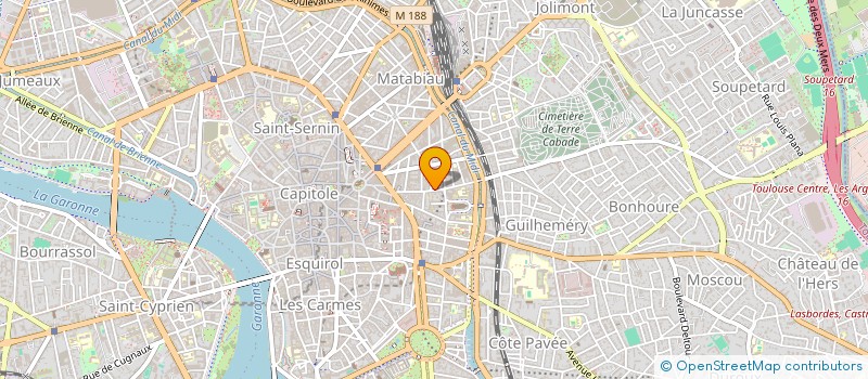 localisation de l'entreprise MONSIEUR NICOLAS BARBE à TOULOUSE