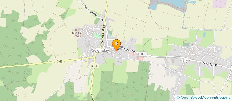 localisation de l'entreprise MONSIEUR NICOLAS BARBERIS  SEIGNELAY