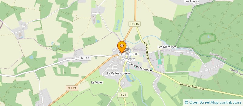 localisation de l'entreprise MONSIEUR NICOLAS BARBIER à GRANDCHAMP