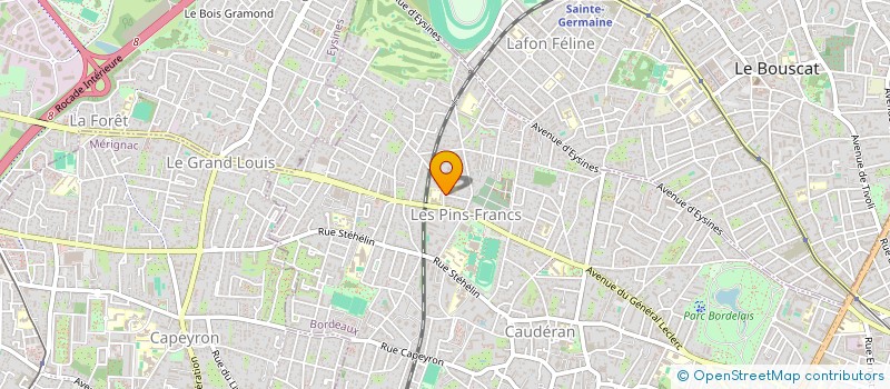 localisation de l'entreprise MONSIEUR NICOLAS BARBIER  BORDEAUX