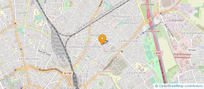 localisation de l'entreprise MONSIEUR NICOLAS BARBIER à TOULOUSE