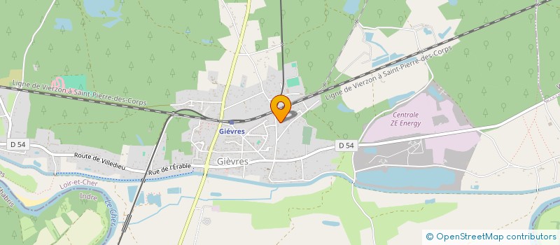 localisation de l'entreprise MONSIEUR NICOLAS BARBOT  GIEVRES