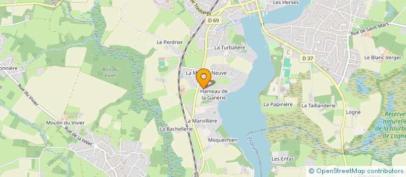 localisation de l'entreprise MONSIEUR NICOLAS BARBOT  SUCE-SUR-ERDRE